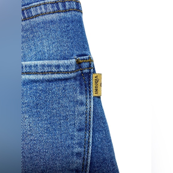 Vibrant M.i.U Wide Leg High Rise Jeans Size 3/Small - Picture 7 of 11